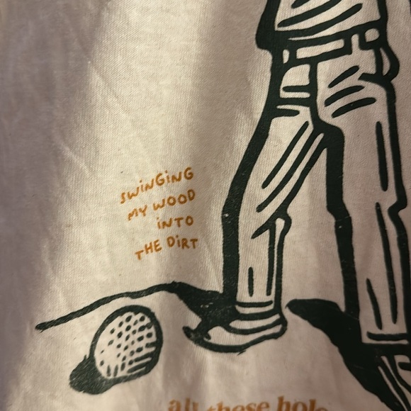 Spencer’s Dirty Strokers Golfing T Shirt Adult Medium NWT - Picture 2 of 3